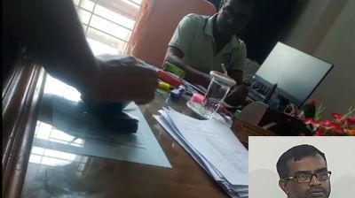 অধ্যক্ষের বিরুদ্ধে কিস্তিতে ঘুস নেওয়ার অভিযোগ