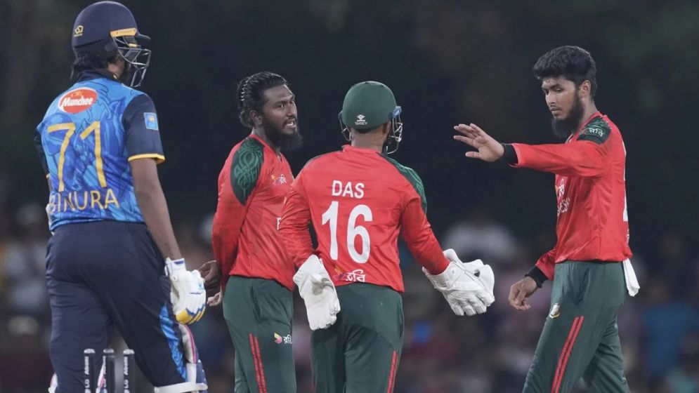 শ্রীলংকাকে হারিয়ে সিরিজে ফিরল বাংলাদেশ