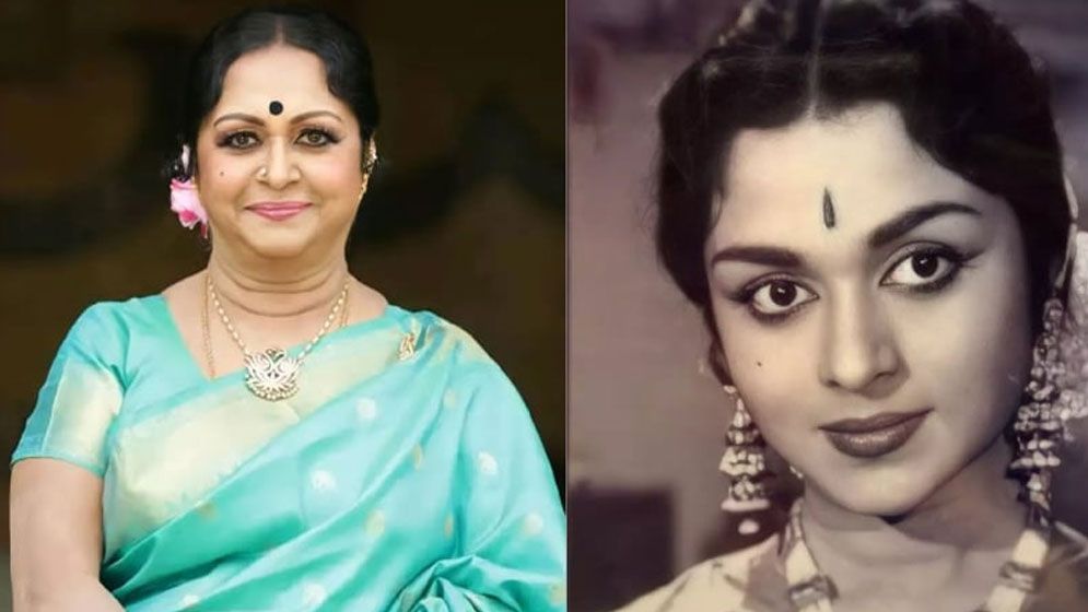 চলে গেলেন কিংবদন্তি অভিনেত্রী বি সরোজা দেবী