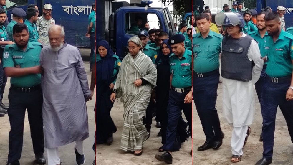 জুলাই গণহত্যার বিচার: সাবেক মন্ত্রী-আমলাসহ ৩৯ আসামি ট্রাইব্যুনালে