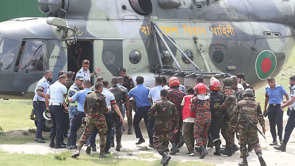 উত্তরায় বিমান বিধ্বস্তের ঘটনায় বেঁচে নেই পাইলট