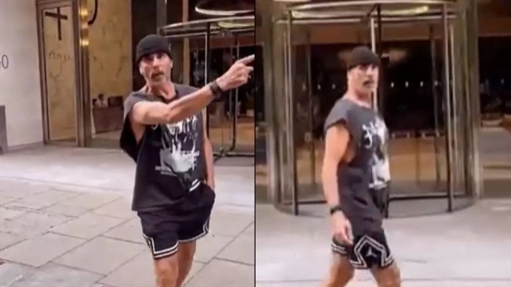 লন্ডনের রাস্তায় ভক্তের ওপর চটলেন অক্ষয়