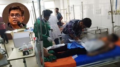 আহতদের খোঁজ নিতে বার্ন ইনস্টিটিউটে প্রেস সচিব