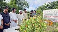 ছাত্রদল নেতা শহীদ ওয়াসিমের কবর জিয়ারত করলেন নাহিদরা