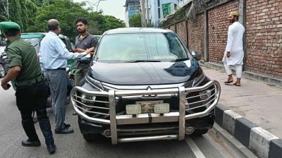 হাতিরঝিলে উল্টোপথে যানবাহন চলবে না