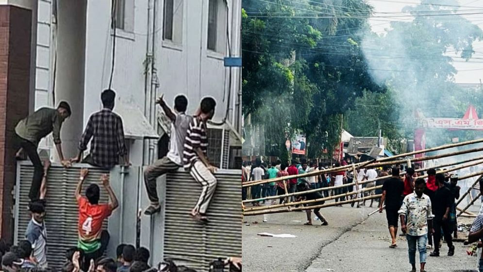 নেপথ্যে ক্ষমতাচ্যুত আ.লীগের ইন্ধন