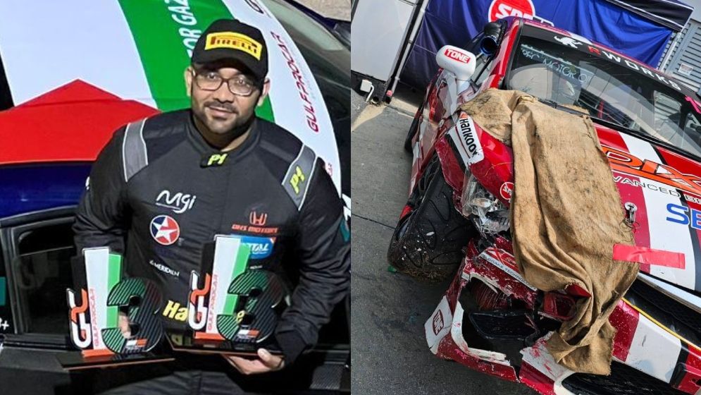 মারাত্মক দুর্ঘটনায় কবলে রেসার অভিক আনোয়ার