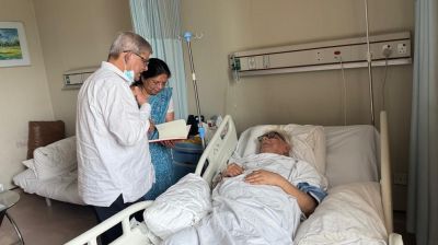 বদরুদ্দীন উমরকে দেখতে হাসপাতালে মির্জা ফখরুল