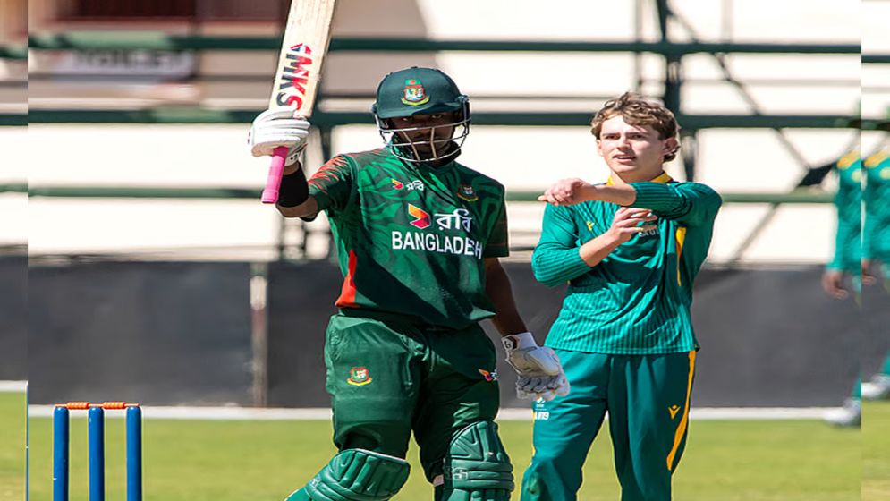 টানা দুই জয়ের পর হারল যুবারা