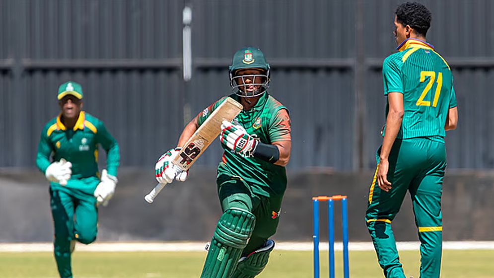১৭৫ রানেই অলআউট বাংলাদেশের যুবারা