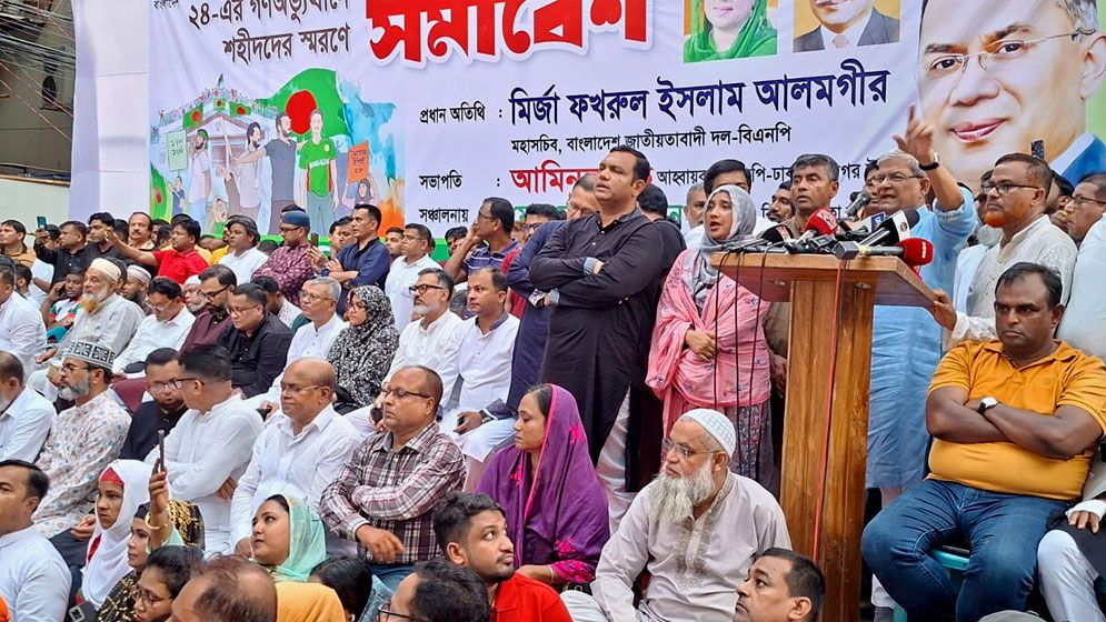 যুক্তরাষ্ট্রে শুল্ক কমানোয় অন্তর্বর্তী সরকারকে ধন্যবাদ বিএনপি মহাসচিবের