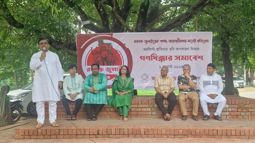 ফ্যাসিস্ট হাসিনার ছবি নামানো সহজ ছিল না: জাবি উপাচার্য