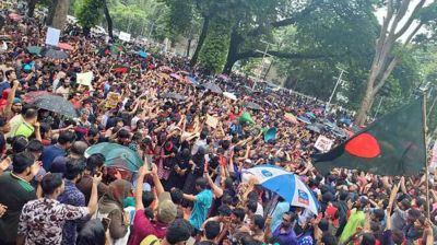 জুলাই আন্দোলনে আগুন জ্বালানো সেই ঘোষণা