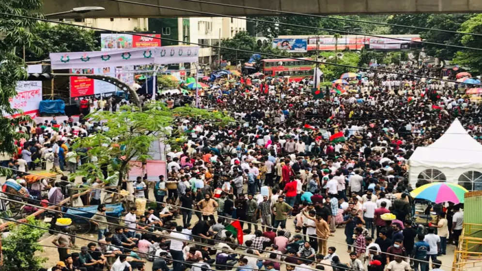 ছাত্রদলের সমাবেশ শুরু