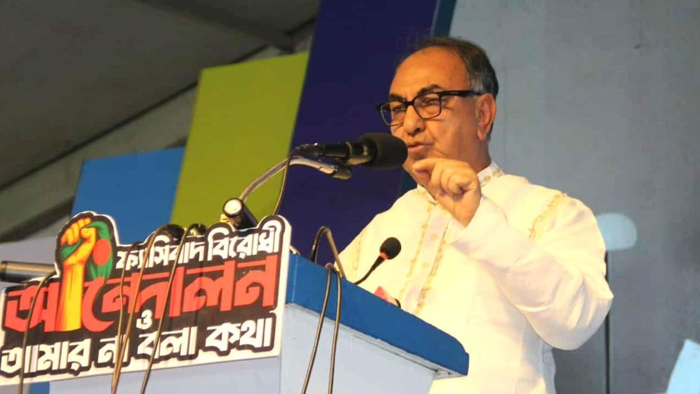 জুলাই-আগস্ট না হলে, আরেক মাস আন্দোলন করে হয়তো সরকার ফেলে দিতো বিএনপি: মির্জা আব্বাস