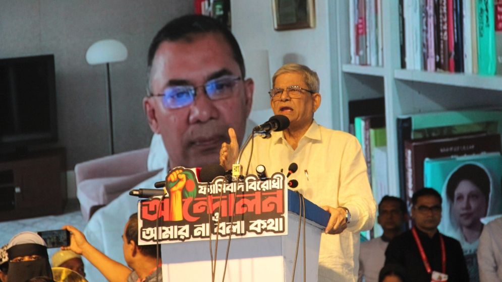 গণতন্ত্রের উত্তরণ ঠেকাতে ষড়যন্ত্র চলছে: মির্জা ফখরুল