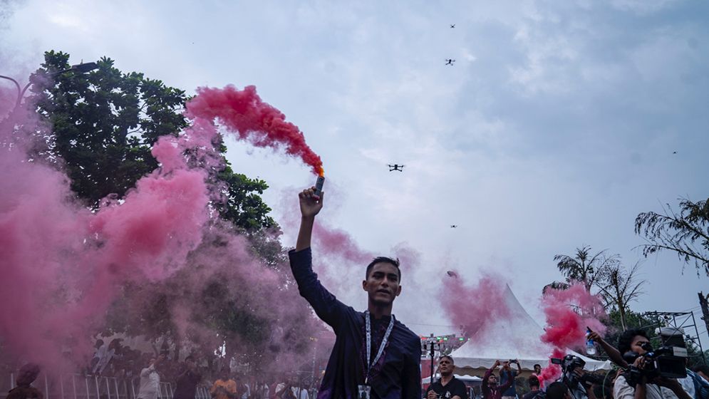 মানিক মিয়া অ্যাভিনিউতে ৩৬ জুলাই উদযাপন