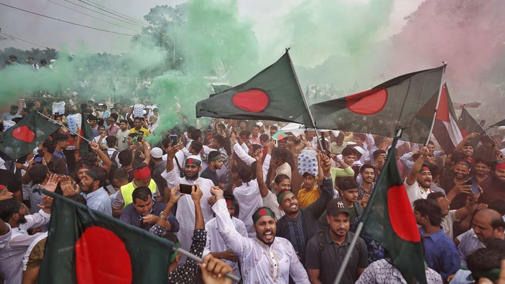 মানিক মিয়া অ্যাভিনিউতে ৩৬ জুলাই উদযাপন