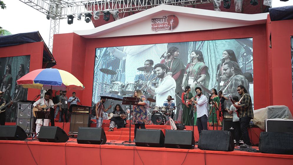 মানিক মিয়া অ্যাভিনিউতে ৩৬ জুলাই উদযাপন