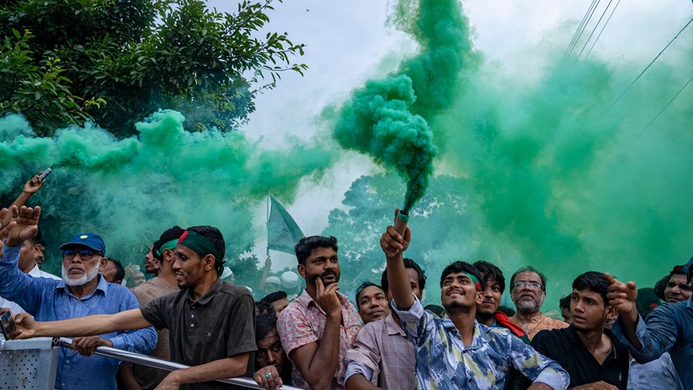 মানিক মিয়া অ্যাভিনিউতে ৩৬ জুলাই উদযাপন