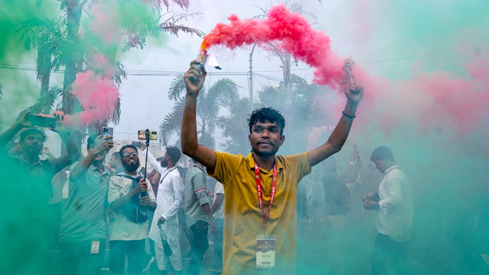 মানিক মিয়া অ্যাভিনিউতে ৩৬ জুলাই উদযাপন
