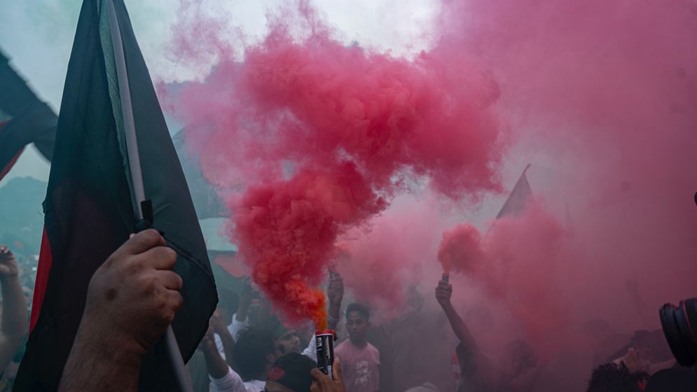 মানিক মিয়া অ্যাভিনিউতে ৩৬ জুলাই উদযাপন