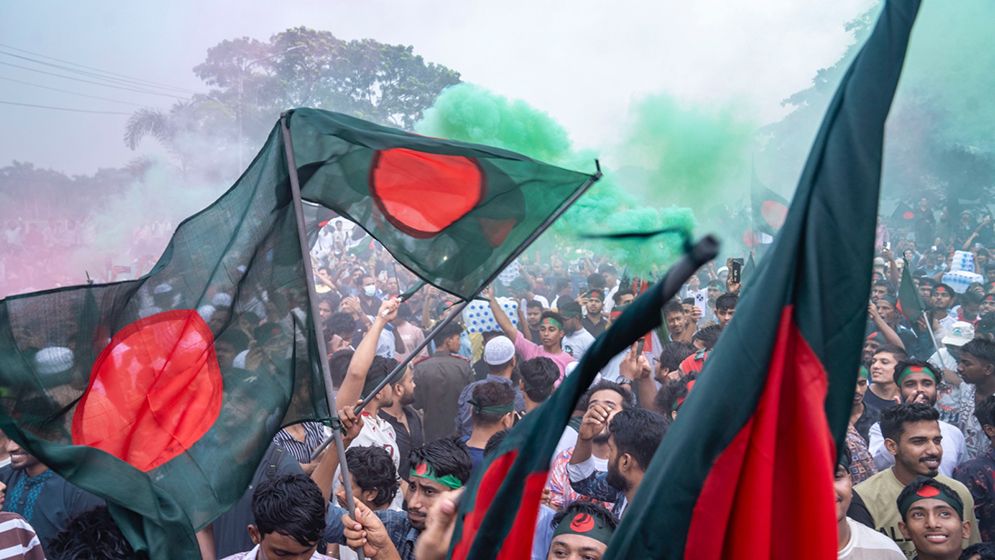 মানিক মিয়া অ্যাভিনিউতে ৩৬ জুলাই উদযাপন