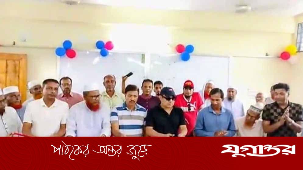 জাফর আউলিয়া মাদ্রাসার ৪ তলা ভবন উদ্বোধন করলেন আনোয়ার আলদীন