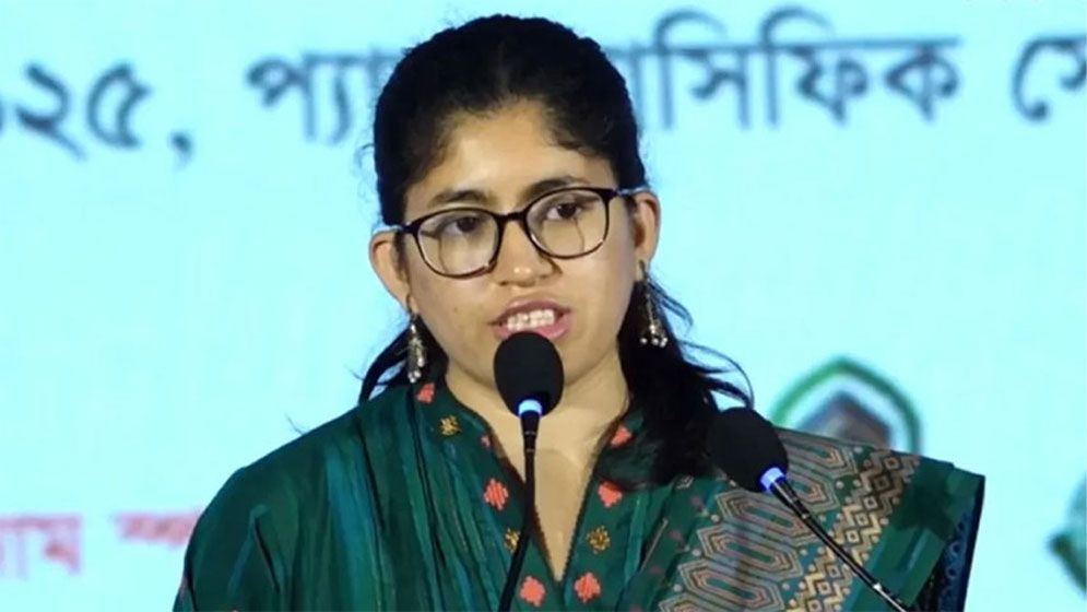 ছাত্র ফেডারেশনের সাবেক সদস্য সচিব উমামা ফাতেমা।