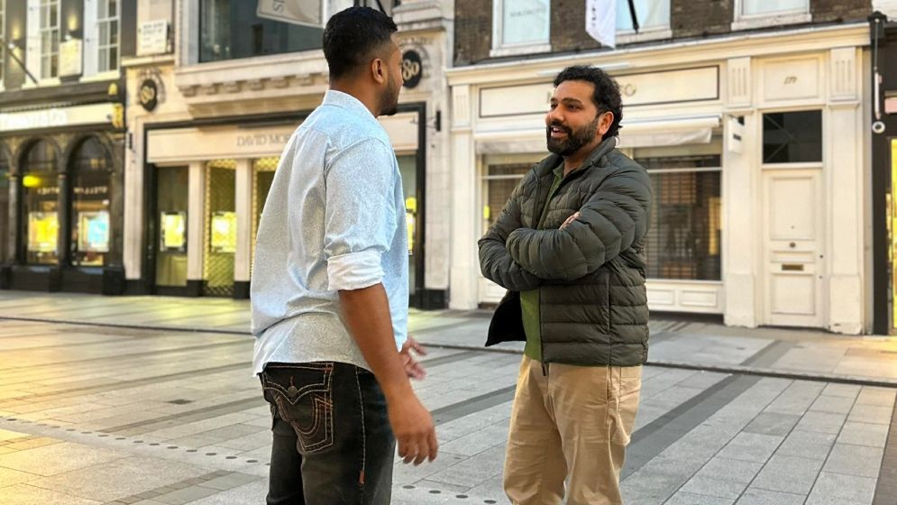 লন্ডনে সাকিব-রোহিতের দেখা, ছবি ভাইরাল