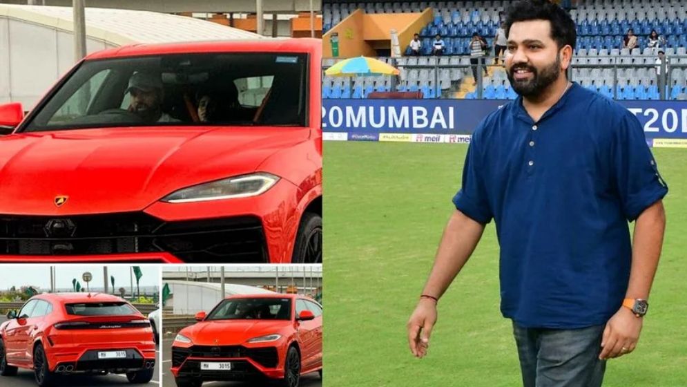 রোহিতের গাড়িতে নতুন নম্বরপ্লেটের রহস্য কী