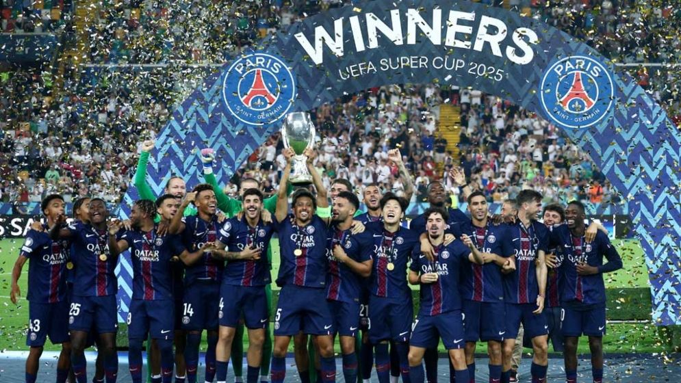 দুই গোলে পিছিয়ে পড়েও সুপার কাপ জিতল পিএসজিই