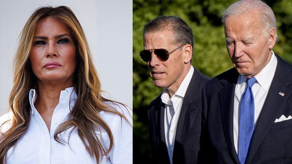 বাইডেনের ছেলের বিরুদ্ধে বিপুল অঙ্কের মানহানি মামলার হুমকি মেলানিয়ার