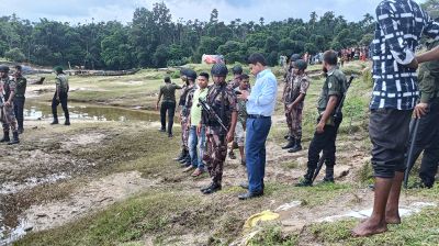 জাফলংয়েও সাড়ে ৮ হাজার ঘনফুট পাথর প্রতিস্থাপন
