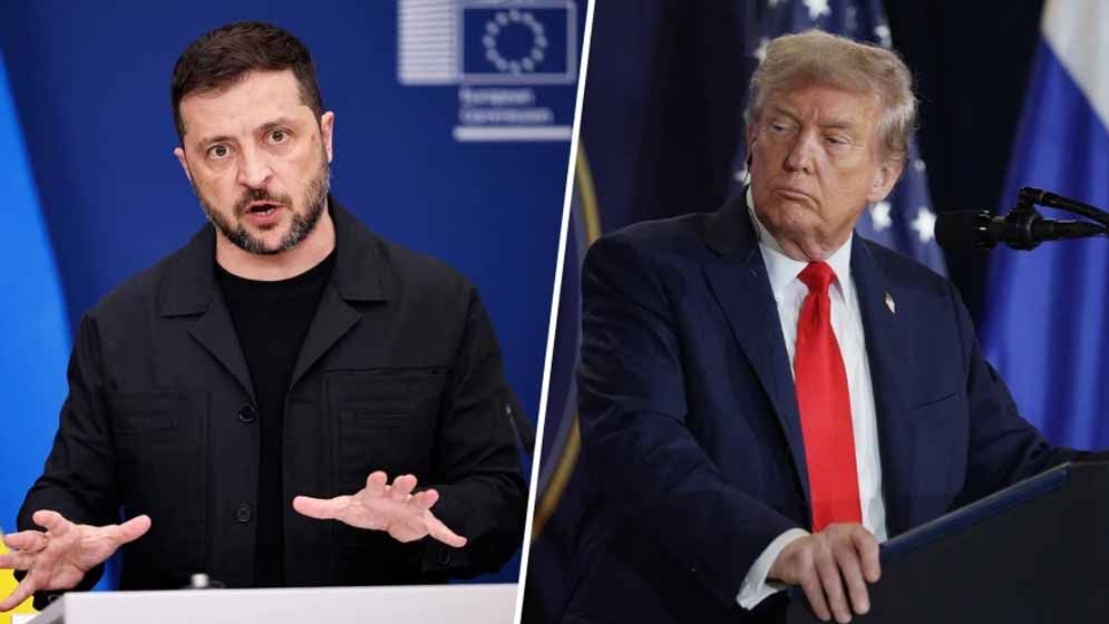 এবার ট্রাম্পের শান্তিপ্রস্তাব প্রত্যাখ্যান করলেন জেলেনস্কি