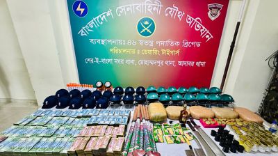 ‎জেনেভা ক্যাম্পে ককটেল-গান পাউডার উদ্ধার মামলায় পুলিশের কারসাজি