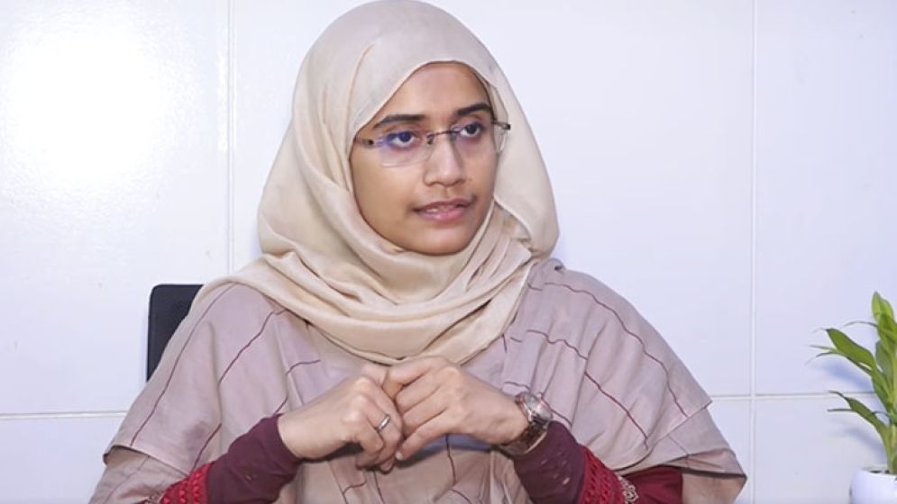 গণপরিষদ না হলে সংসদ নির্বাচন চাই না: সামান্তা শারমিন