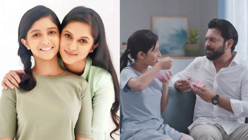 তাহসান খান, রাফিয়াত রশীদ মিথিলা ও তাদের একমাত্র কন্যা আইরা। ছবি: সংগৃহীত