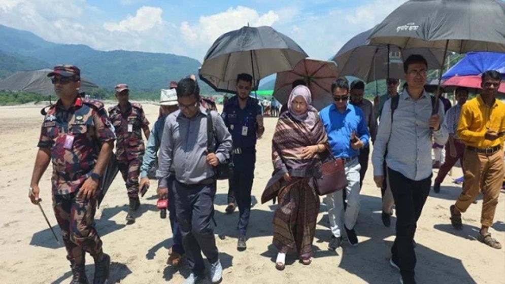 সিলেটে পাথর উদ্ধারে চিরুনি অভিযান, সাদাপাথরে মন্ত্রিপরিষদ তদন্ত কমিটি