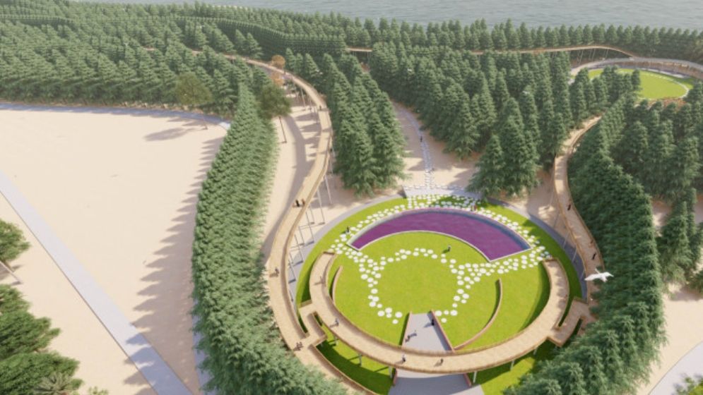 সাগরে মিশে যাচ্ছে সাবরাং ইকো পার্ক