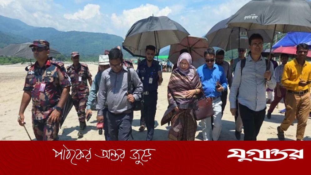 সিলেটে পাথর উদ্ধারে চিরুনি অভিযান, সাদাপাথরে মন্ত্রিপরিষদ তদন্ত কমিটি