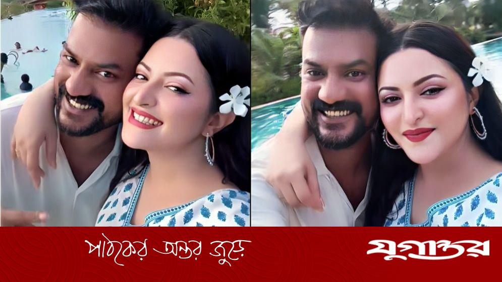 সহকর্মীর সঙ্গে খুনসুটি নিয়ে গুঞ্জন, যা বললেন পরীমনি