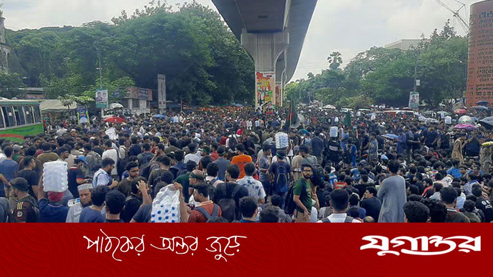 প্রকৌশল বিশ্ববিদ্যালয় শিক্ষার্থীদের ফের শাহবাগ অবরোধ