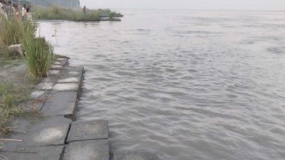 চৌহালী শহর রক্ষা বাঁধে ধস, ৩৫ মিটার এলাকা যমুনায় বিলীন