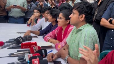 উমামা ফাতেমার সংবাদ সম্মেলন বয়কট করলেন মোজো সাংবাদিকরা