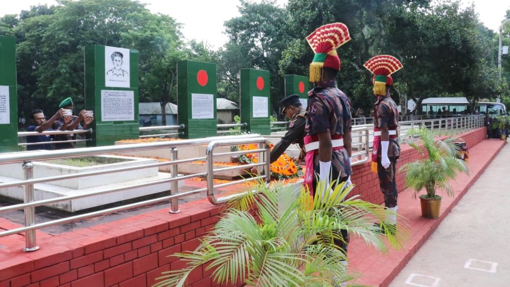 শার্শায় বীরশ্রেষ্ঠ নূর মোহাম্মদ শেখের শাহাদতবার্ষিকী পালিত