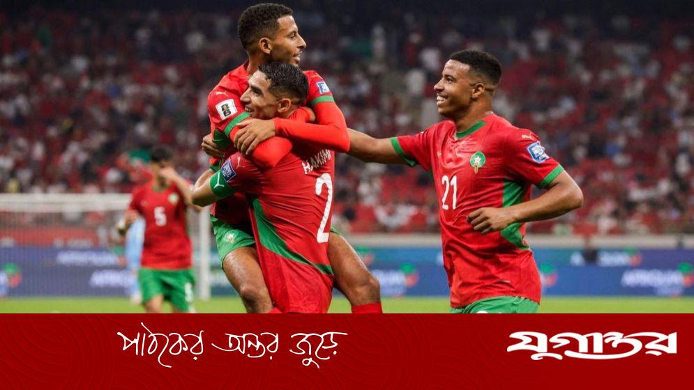 আফ্রিকা থেকে সবার আগে ২০২৬ বিশ্বকাপে পা রাখল মরক্কো