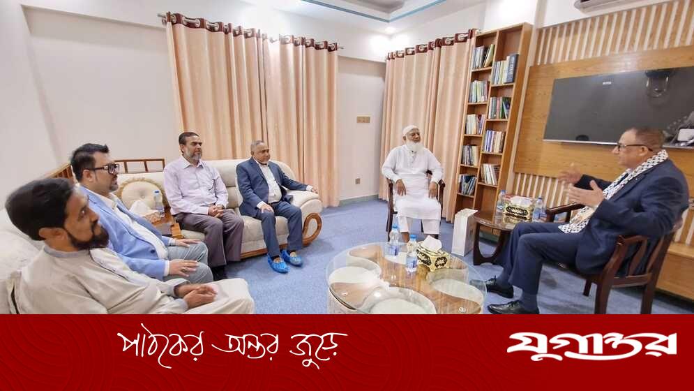 জামায়াত আমীরের সঙ্গে ফিলিস্তিনি রাষ্ট্রদূতের সৌজন্য সাক্ষাৎ