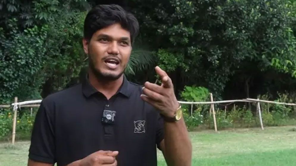 ছাত্রদলের ভিপি প্রার্থী আবিদুল ইসলাম খান। ফাইল ছবি