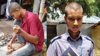 আইনজীবী হওয়ার স্বপ্ন, মুচির কাজ ছেড়ে স্কুলে ফিরল জয়বাবু